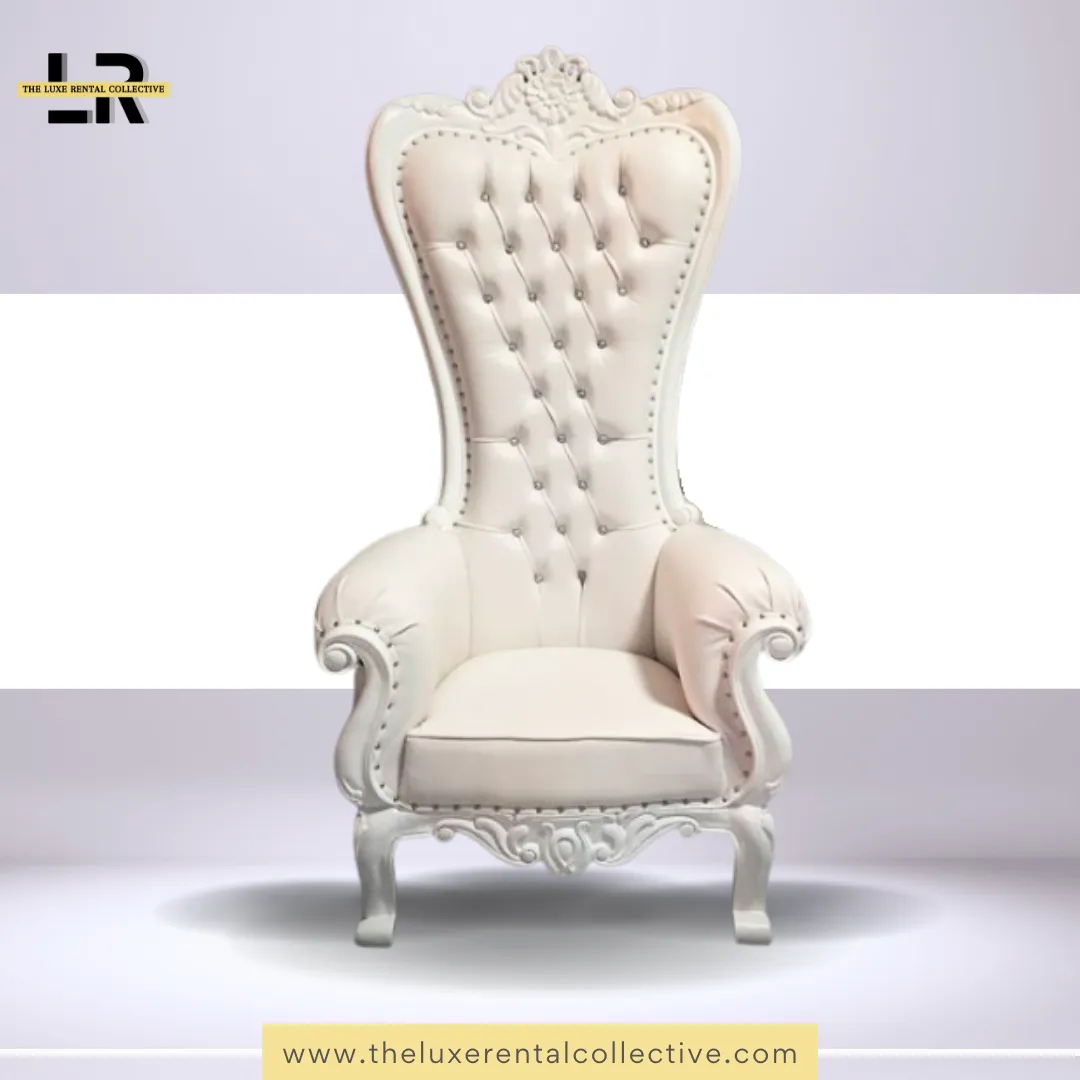 White Throne Chairs 