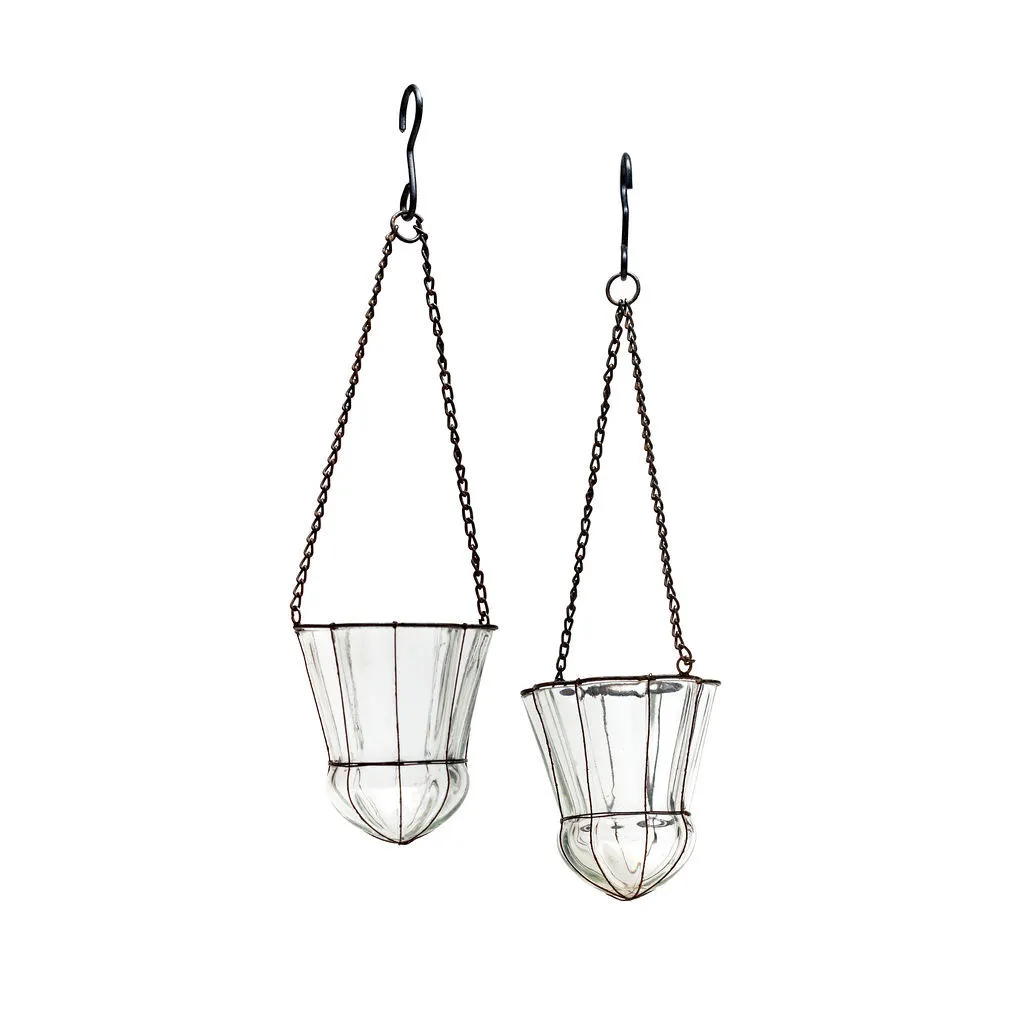 Hanging Flower Votive