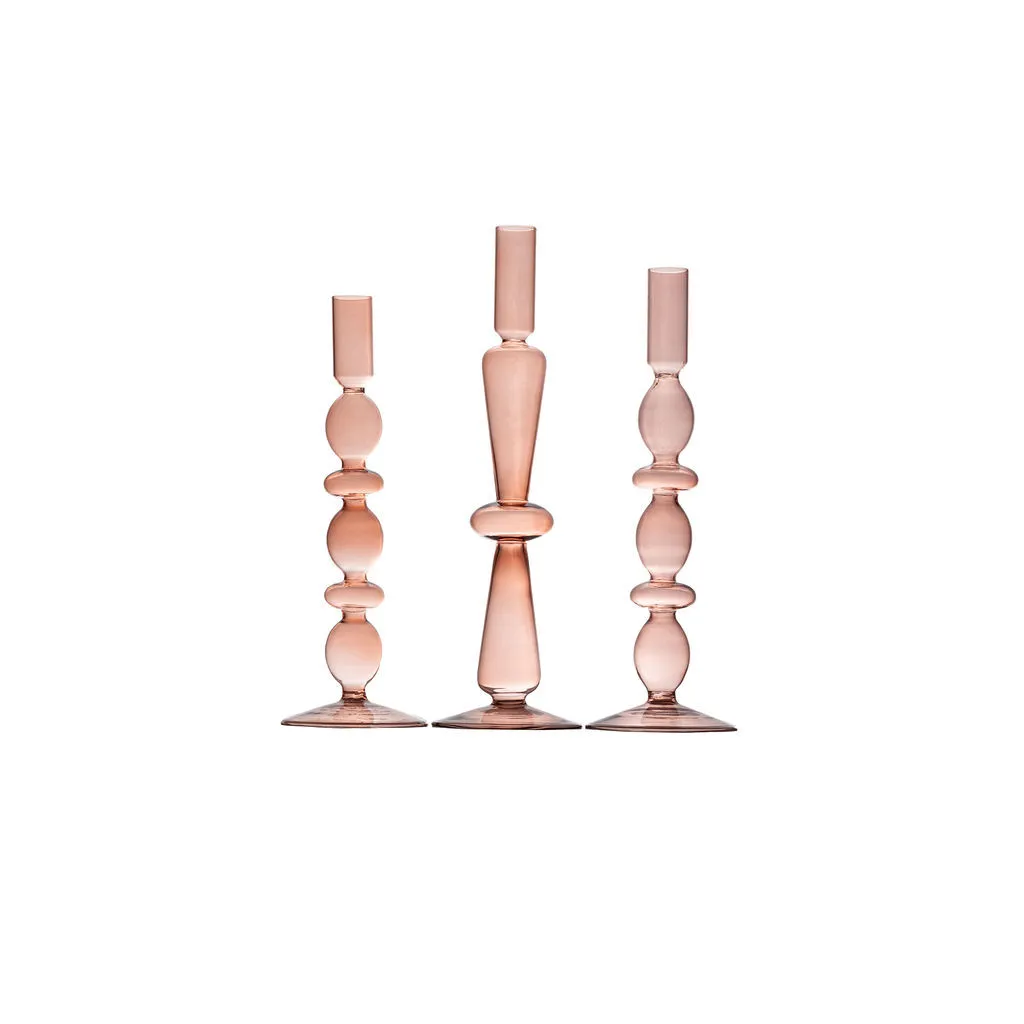 SET of Bubble Candle Holders