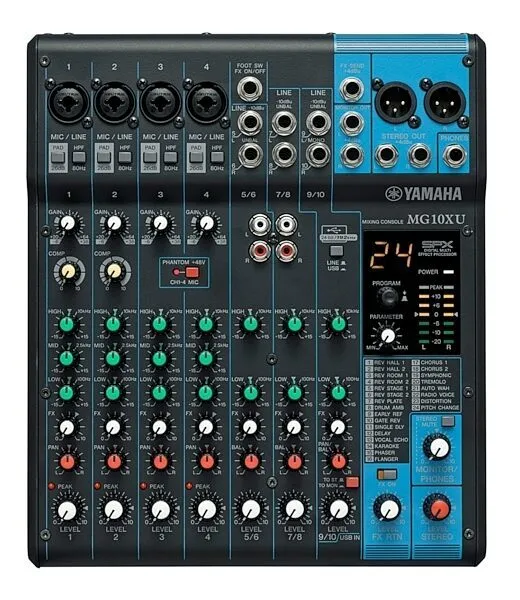 Yamaha MG10XU USB Stereo Mixer