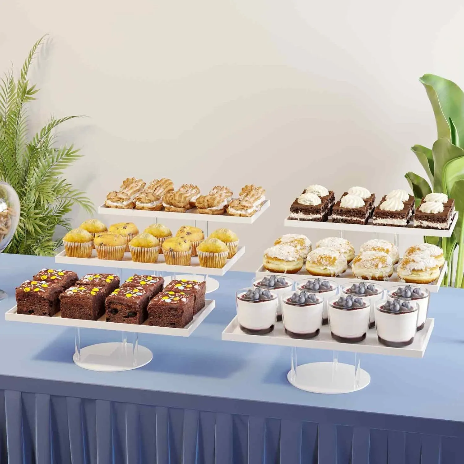 White Acrylic Display tray