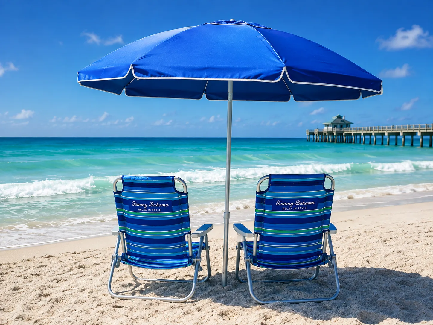 Beach Essentials – Chairs & Umbrellas