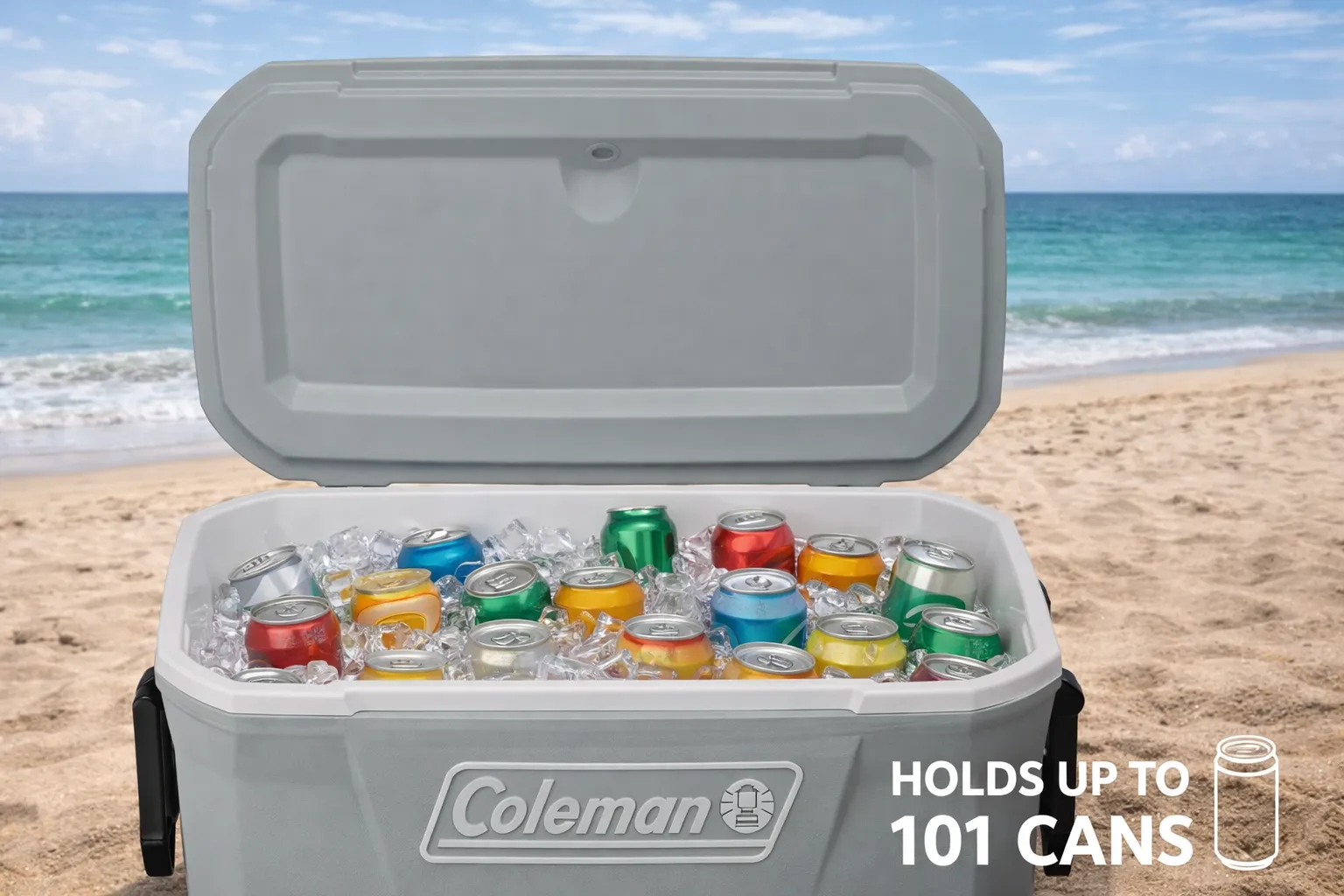 62-Quart Rolling Beach Cooler Rental