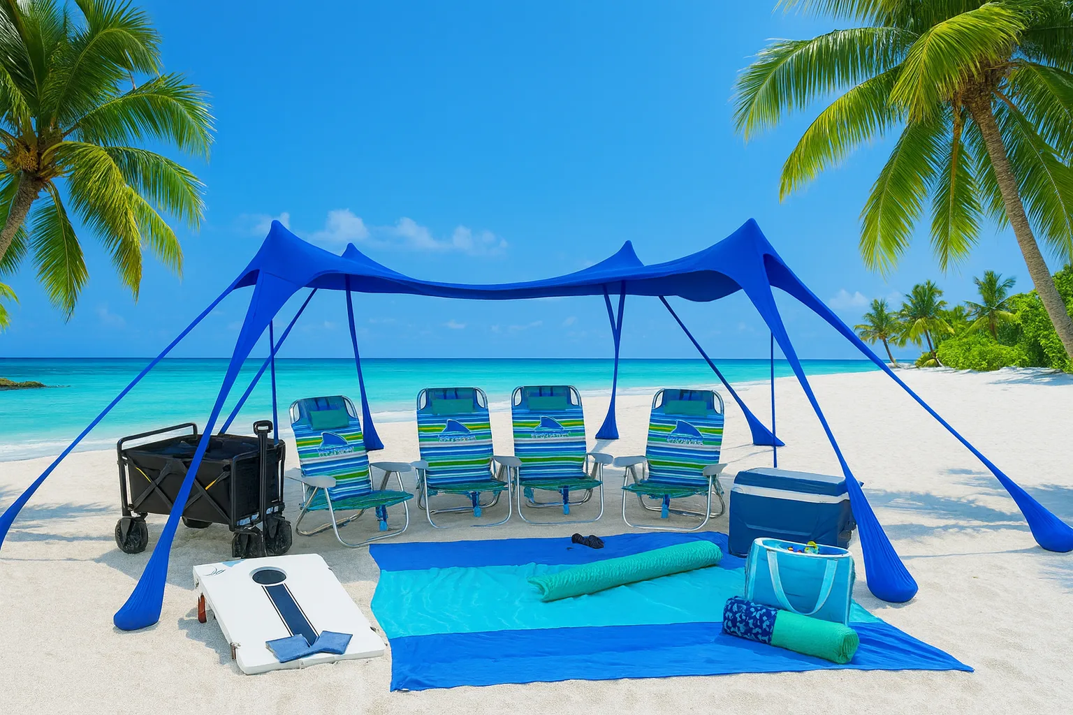 Quad Squad Beach Bundle (4-Person) Deluxe $275/Week