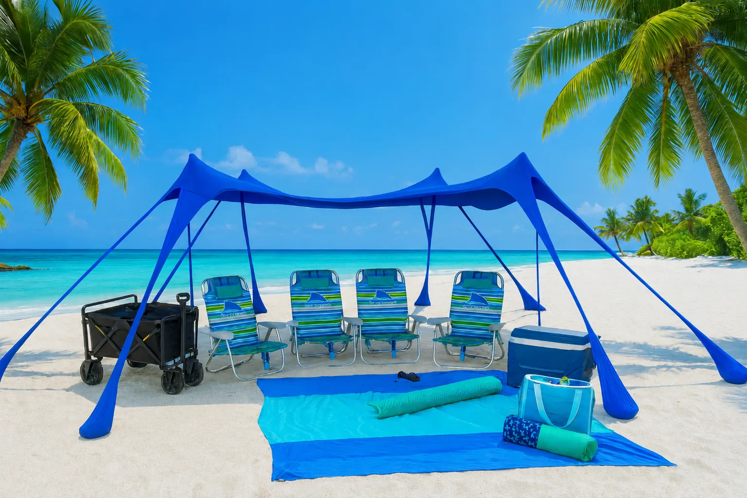 Quad Squad Beach Bundle (4-Person) Deluxe $295/Week