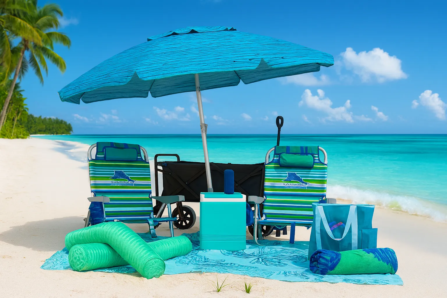 2-Person Beach Bundle - Deluxe