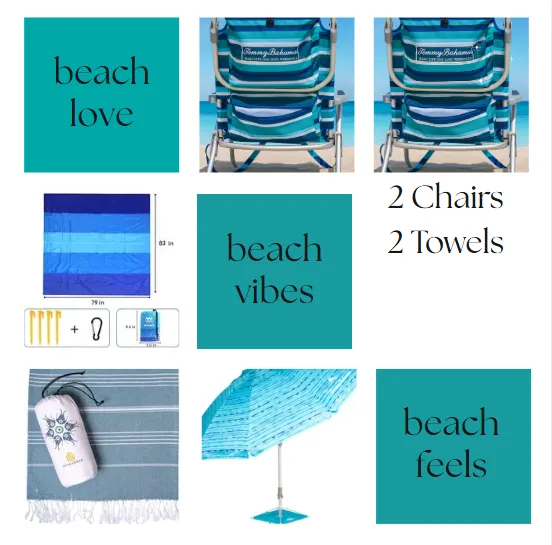 Beach Essentials - 2 Chairs