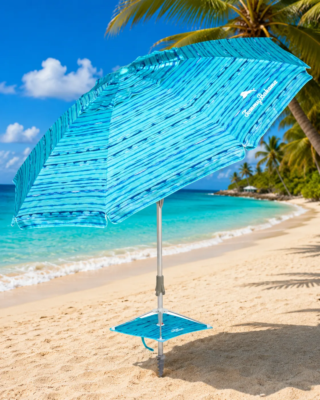 Premium Beach Umbrella Rental – UV50+ Protection