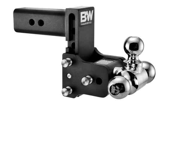 2.5" reciever 3 ball adjustable 5" drop hitch