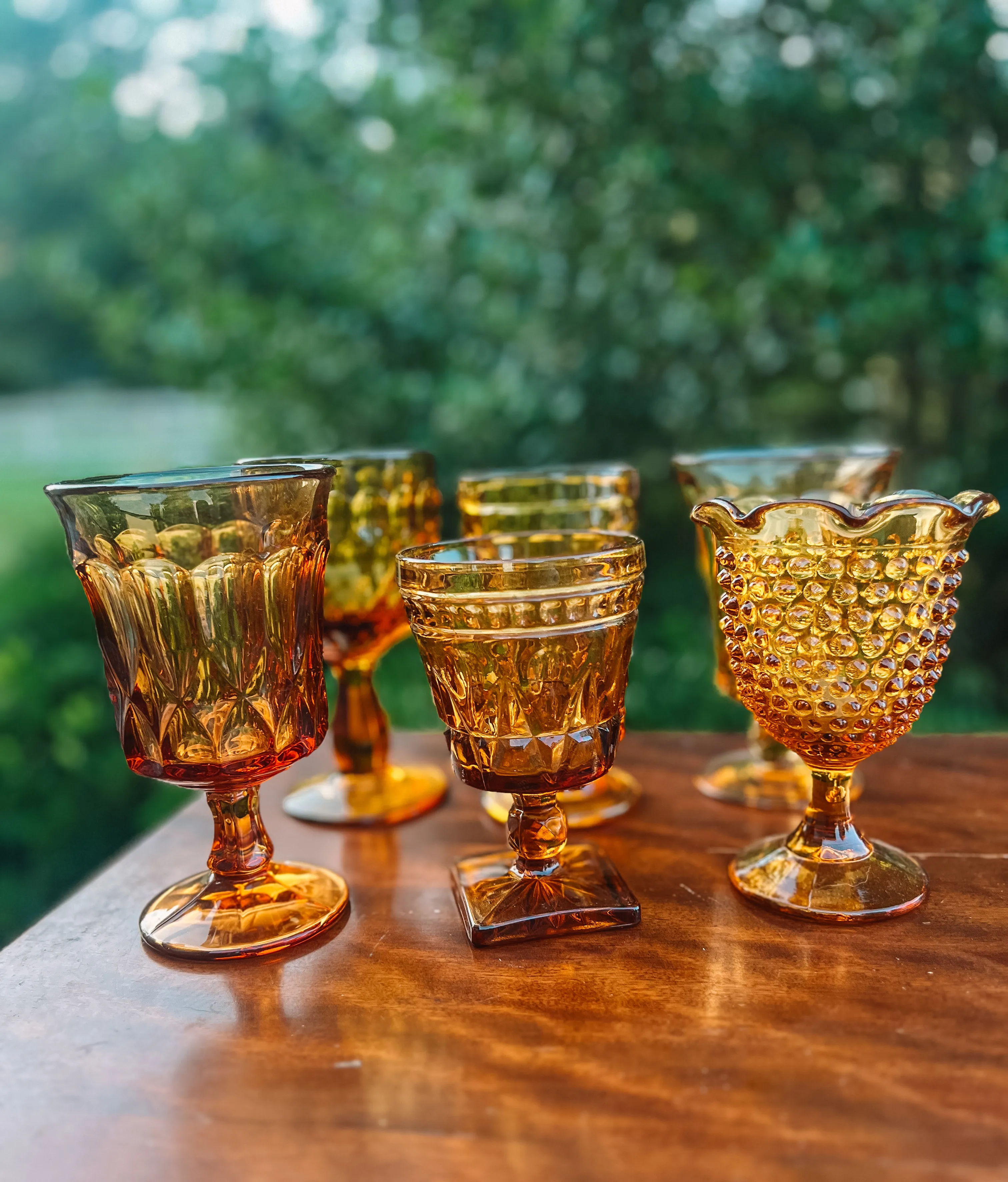 Colored Drinking Goblets
