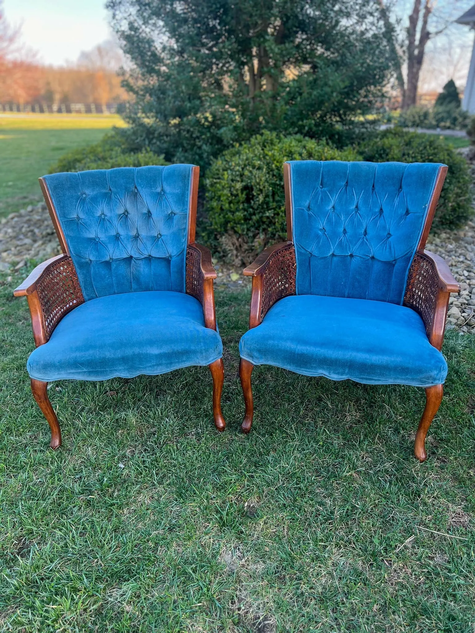Dark Blue Chair