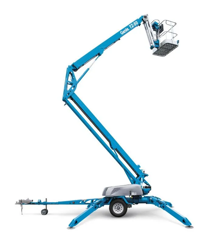 GENIE TZ-50 TRAILER MOUNTED BOOM LIFTS
