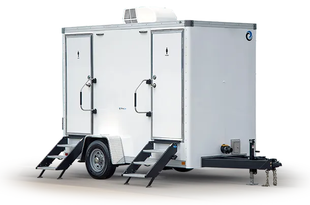 Luxury Restroom Trailer, 2-Stall