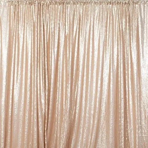 Sequin Backdrop - Champagne