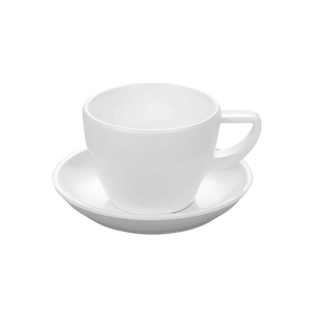 Сэнжтэй аяга+суурь таваг 12.8*9.8*6.5см/ 235мл