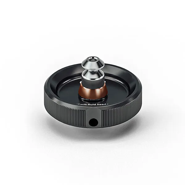 Sachtler Adapter for 75mm aktiv Head to Slider with 3/8"-16 Stud