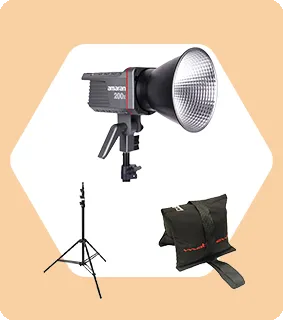 amaran 200x Bi-Color LED Light Bundle