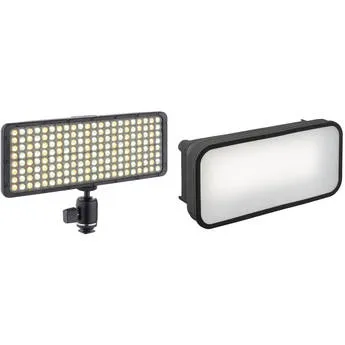 Luxli Cello 10" On-Camera RGBAW LED Light Kit with Diffuser