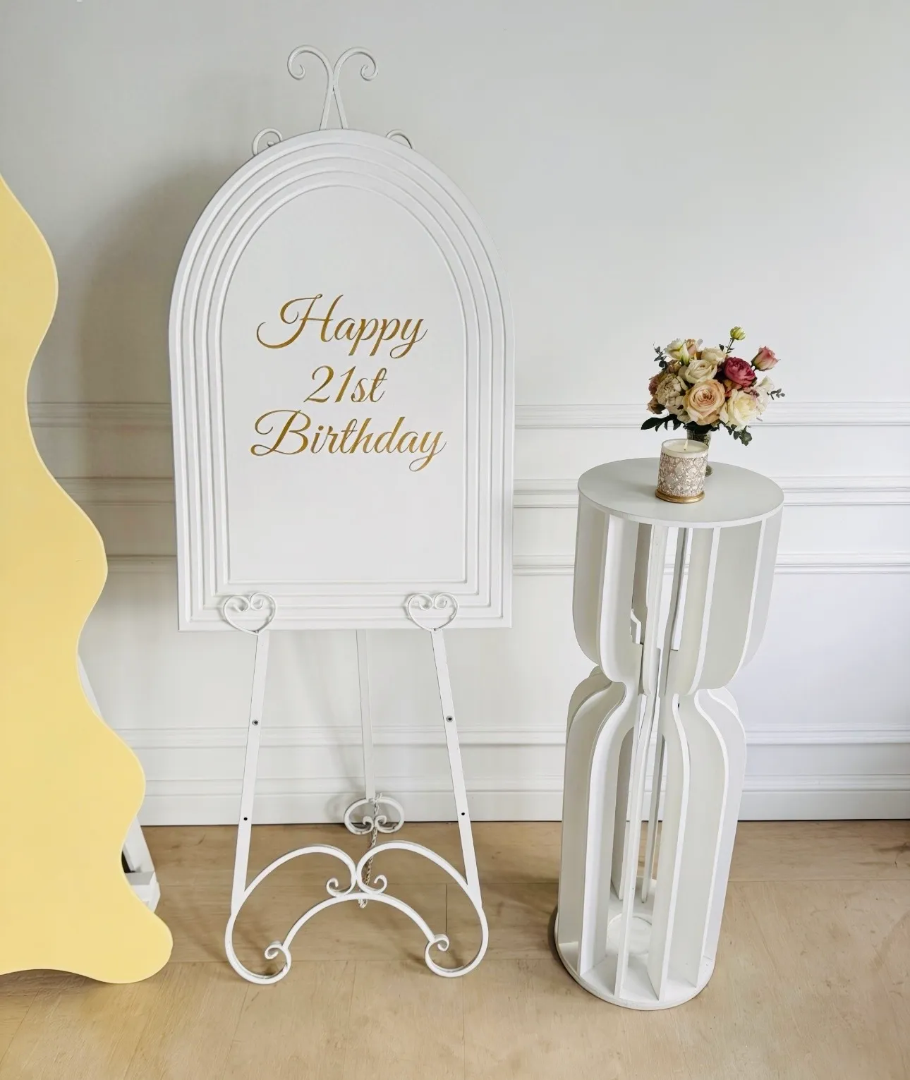 Ripple Arch Sign & Easel 