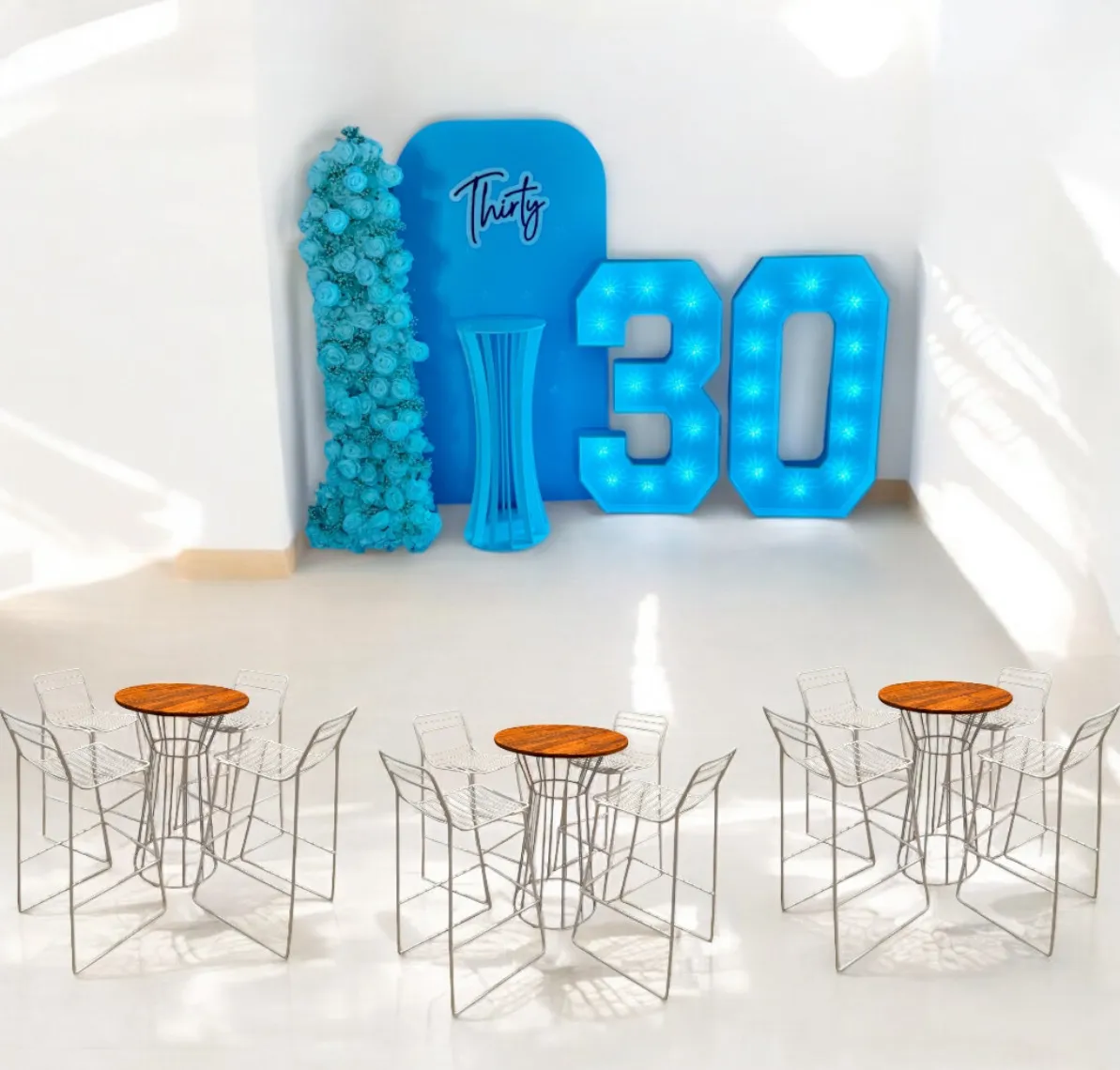 Backdrop & Seating Bundle 