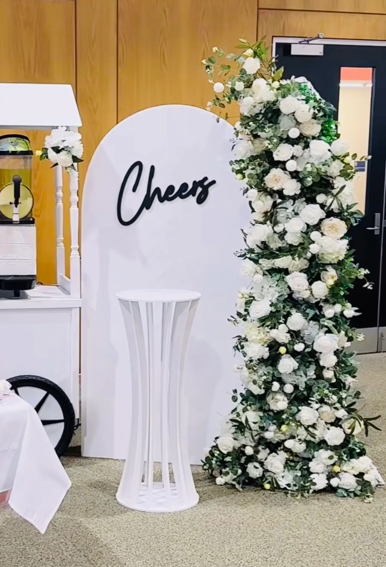 Wooden Sign: Cheers