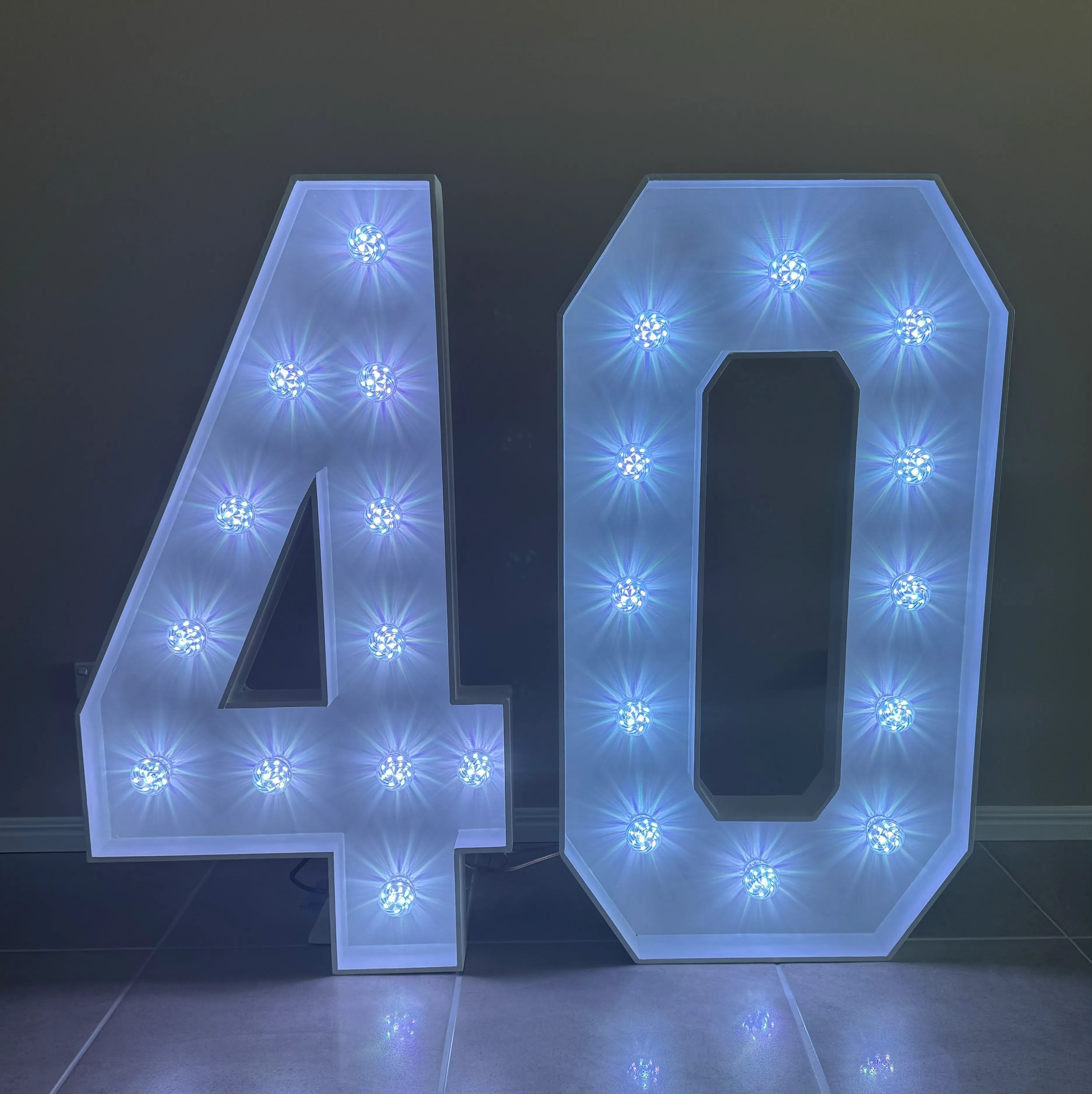 Light Up Numbers 40 