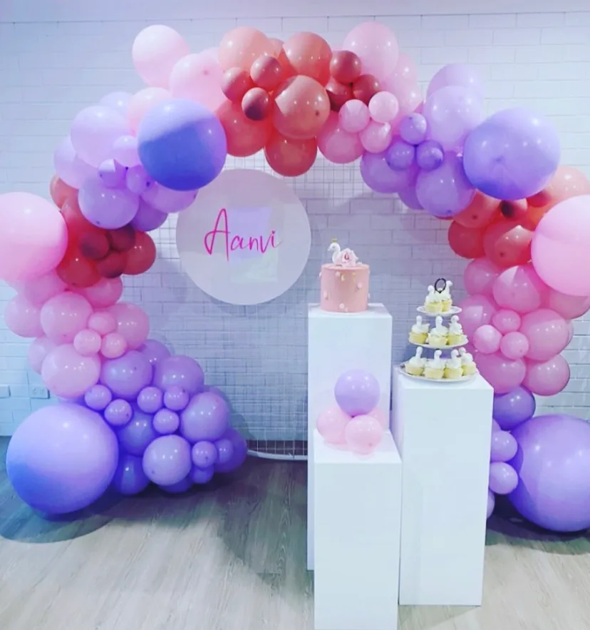 6m Balloon Garland - Inflated