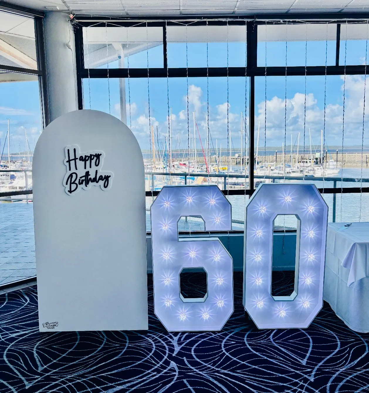 Acrylic Sign: Happy Birthday