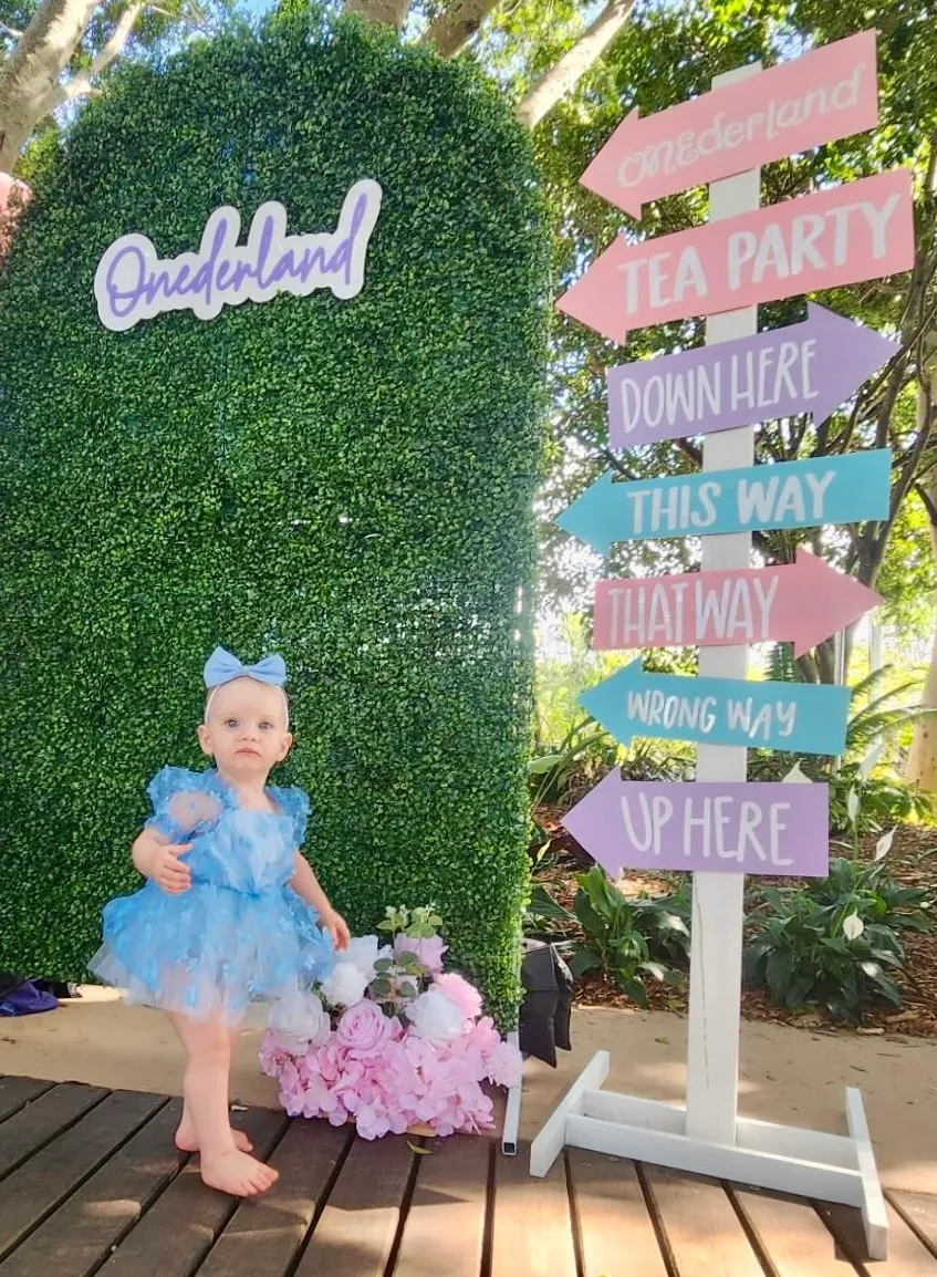 Acrylic Sign: Onederland 