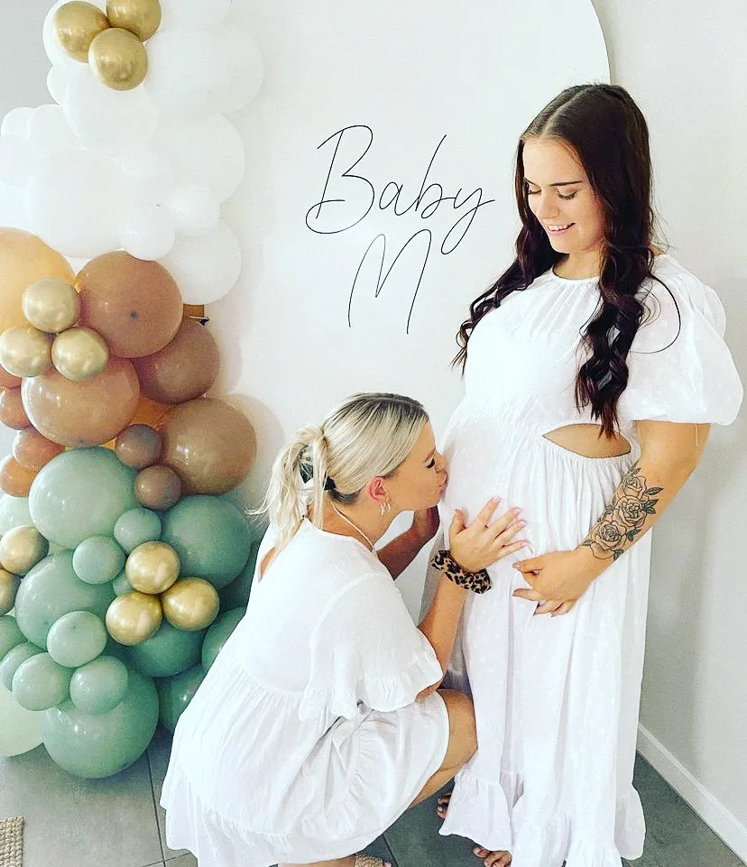 Custom Baby Balloon Backdrop