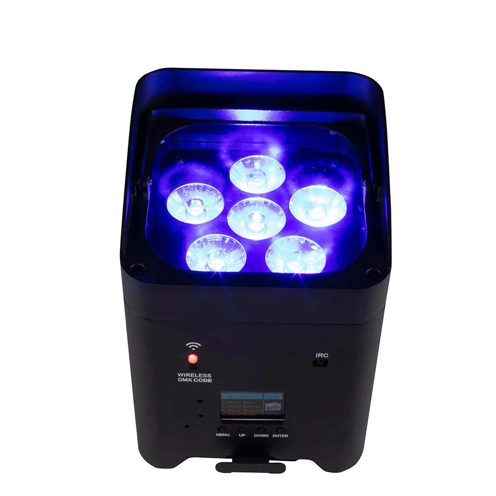 SHEHDS Par 6x18W RGBAW+UV Battery