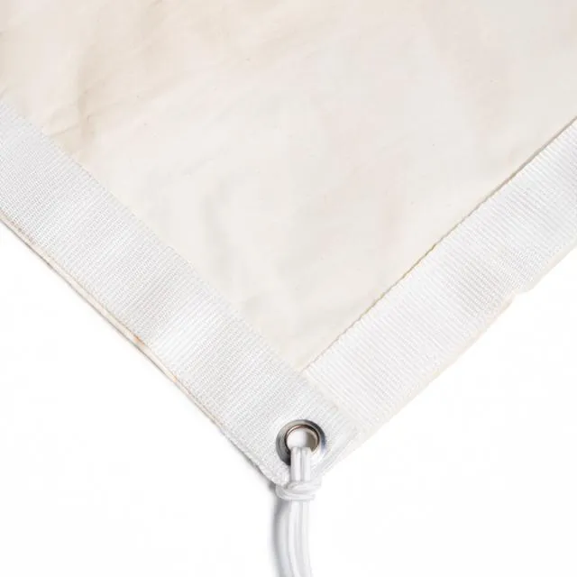 8x8 bleached muslin