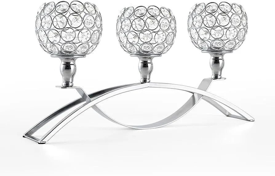 Silver table Centerpiece