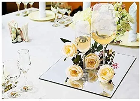 Centerpiece Square Mirrors