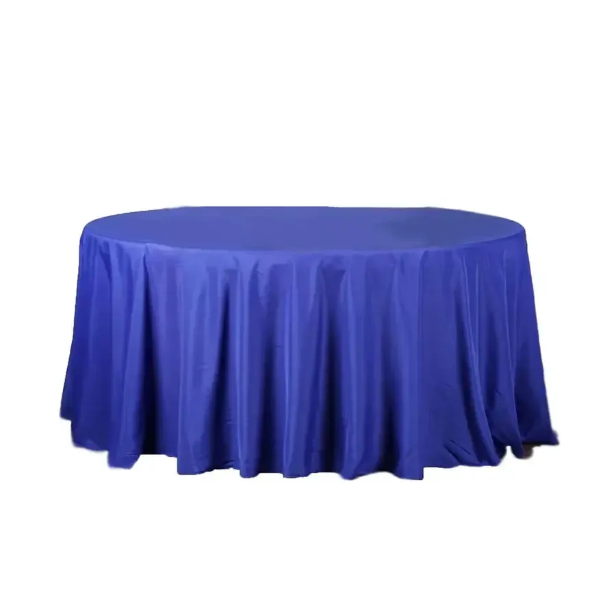 120" Round Tablecloth Royal Blue