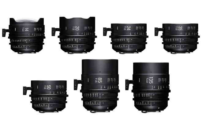 Sigma FF High Speed Primes KIT 14-135mm T1.5 - 2