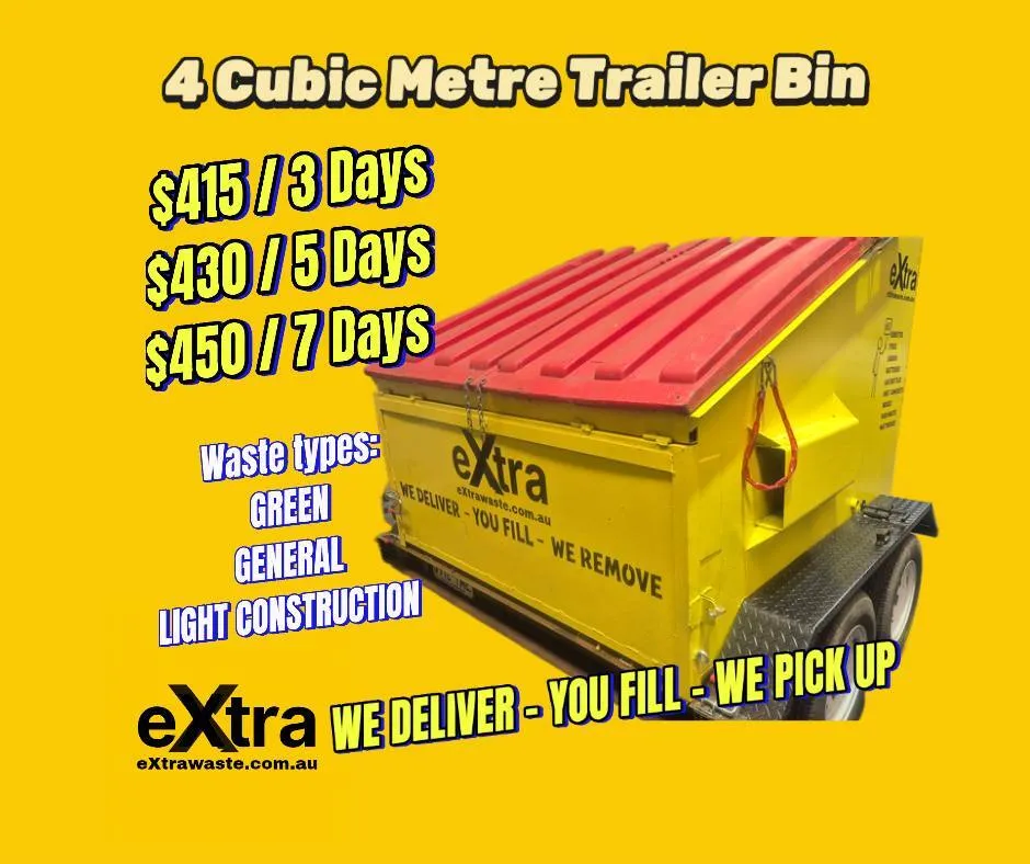 4m3 Trailer Bin