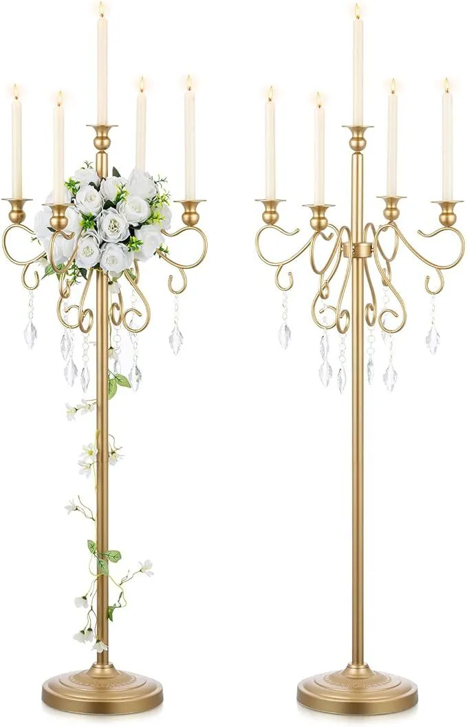 Gold Candlelabra