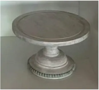 Base de Bizcocho Rústica Blanca