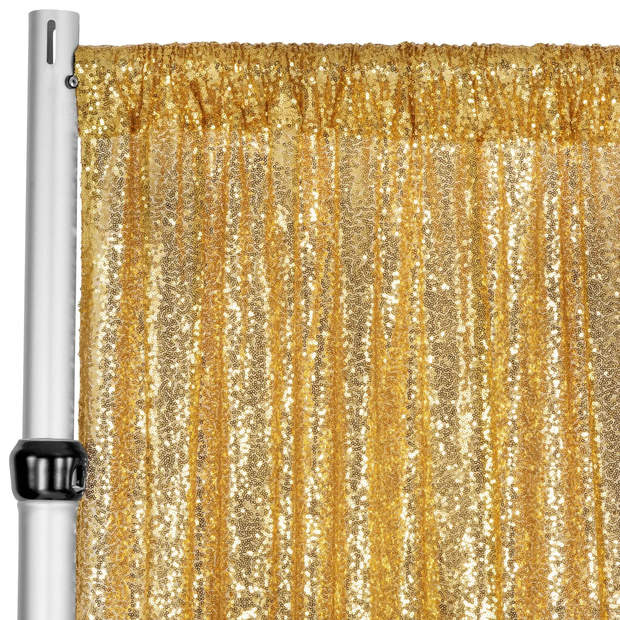 cortina sequin Gold