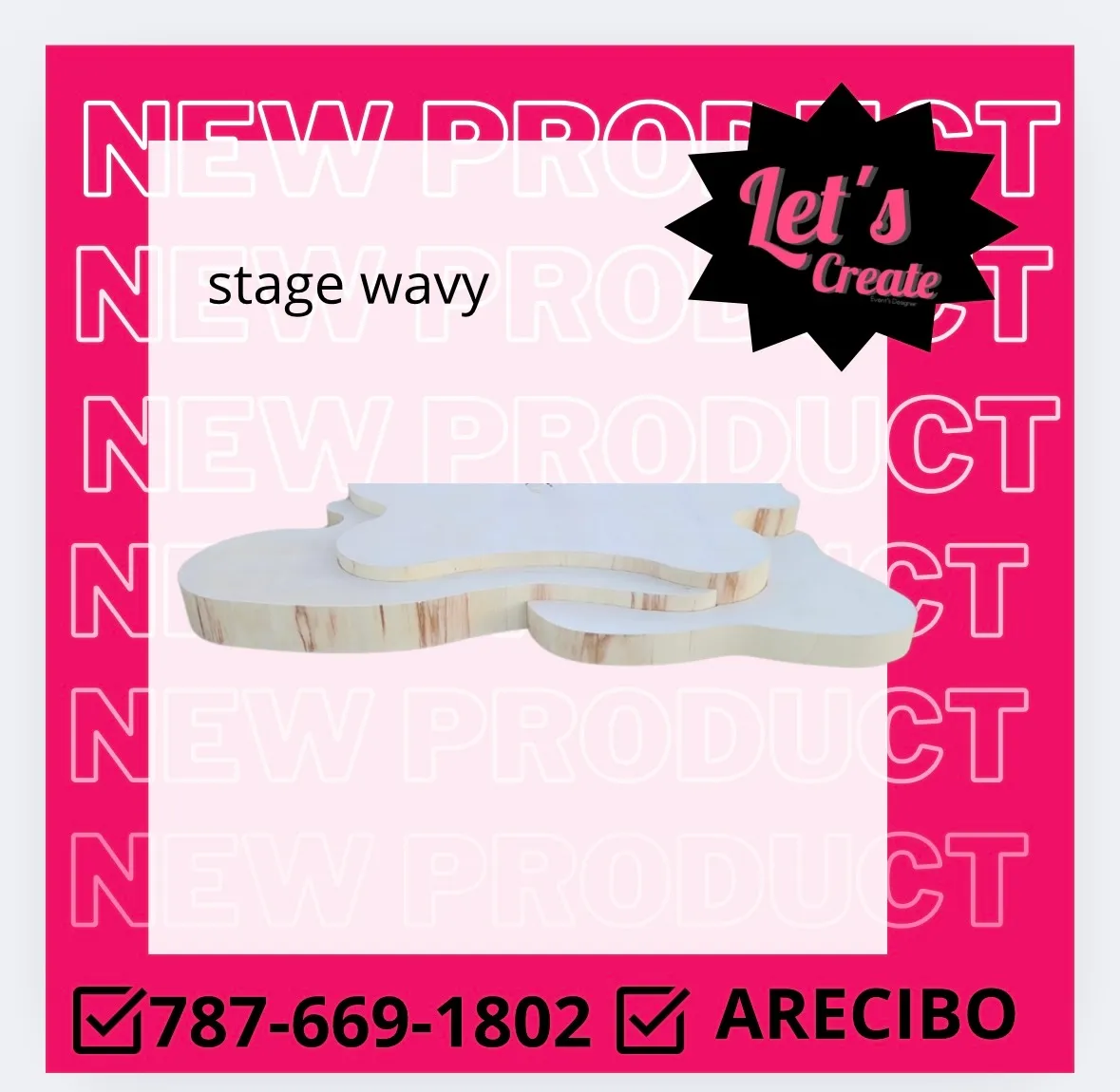Tarima: stage wavy