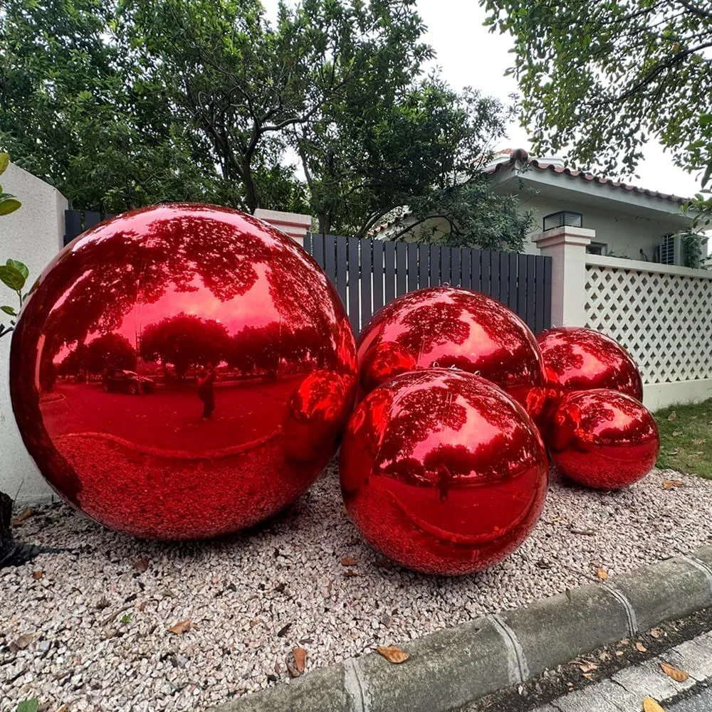 Shinny Balls Red / Esferas Rojas 