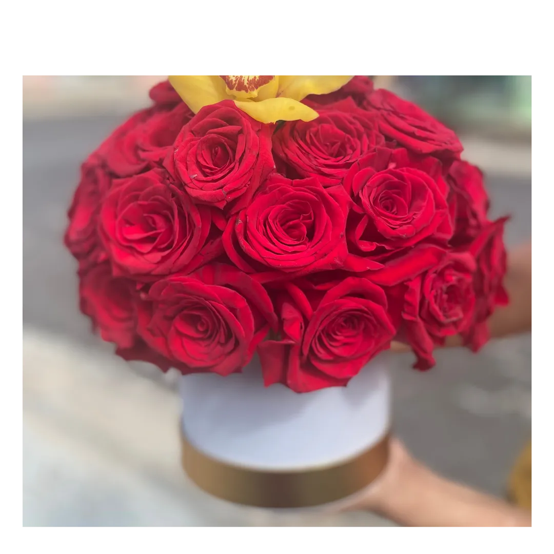 caja de flores 
