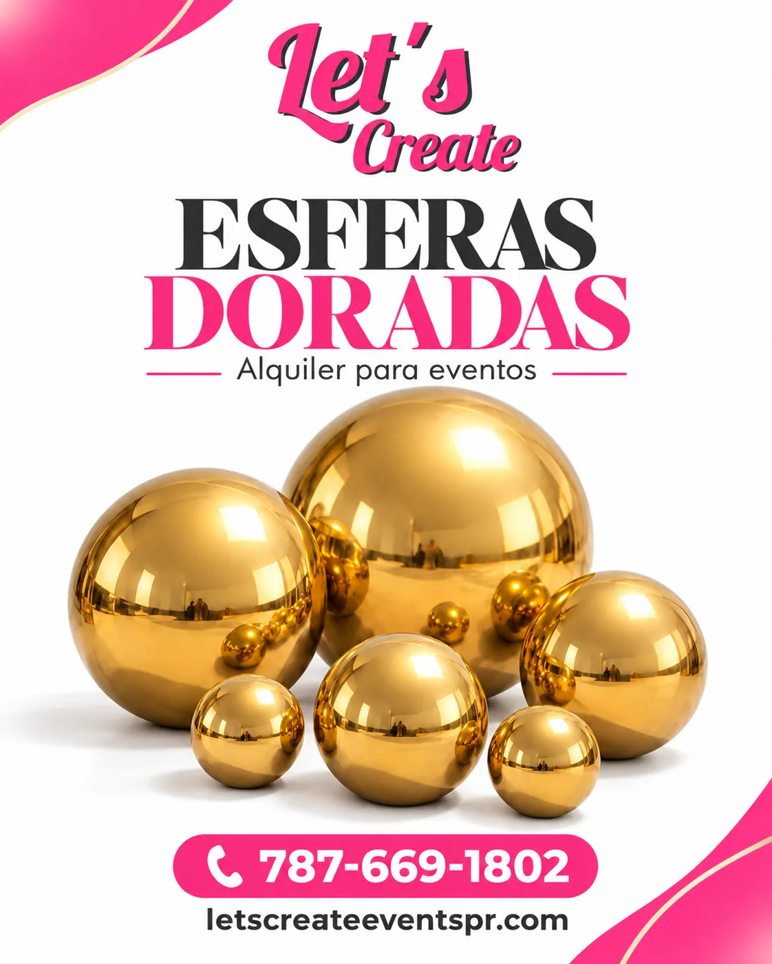 Shinny Balls Gold 