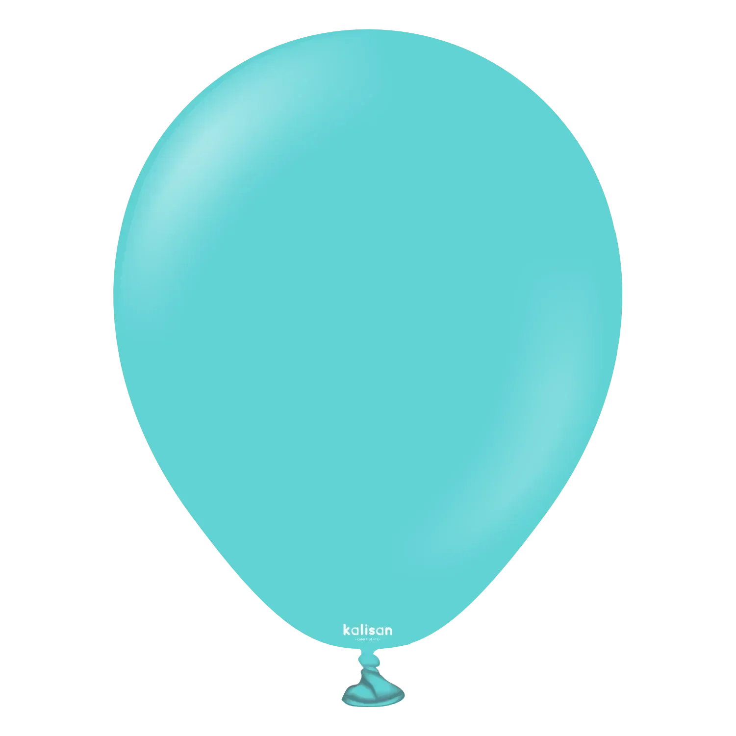 NEW * Kalisan Latex Balloons Standard Aqua Blue