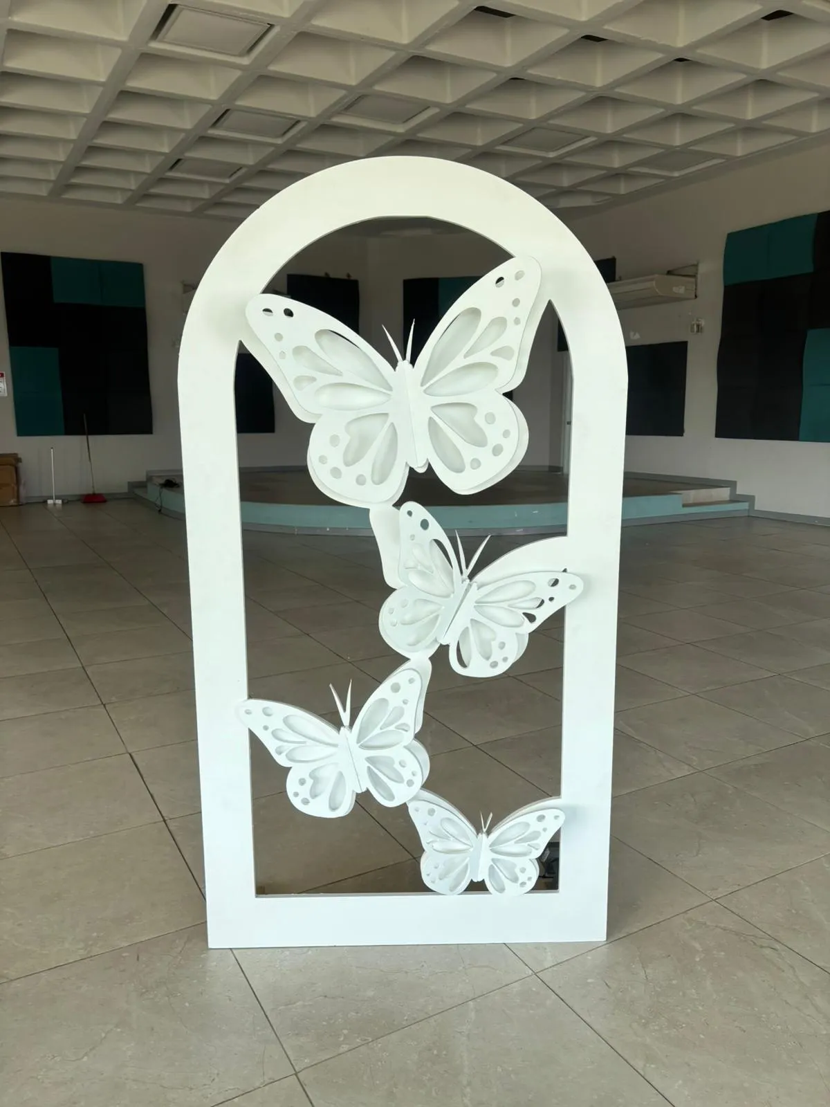 Pared de Mariposas 3D