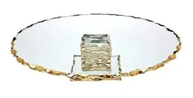 Base de Bizcocho Cristal y Dorado