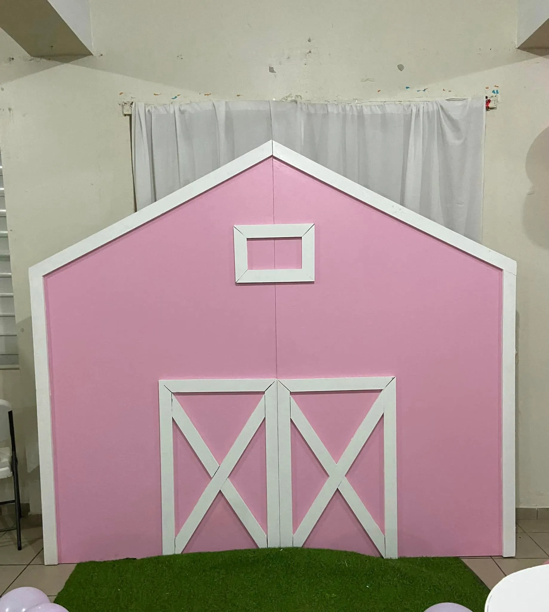 Decoración de Granja Rosa