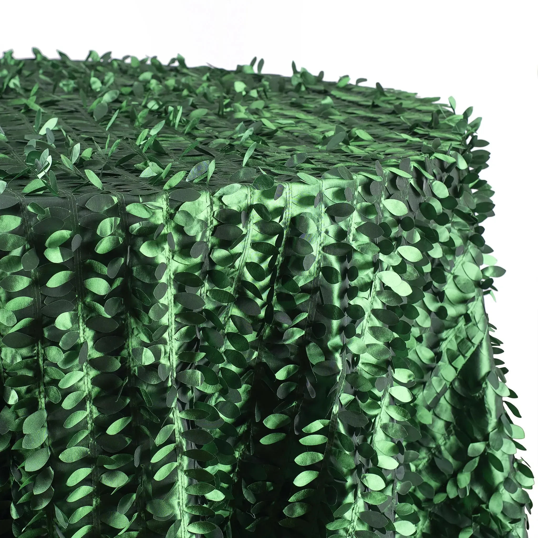 cortina de hojas verdes 