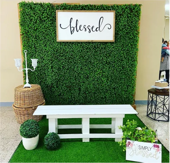 Pared de Grama 8 x 8